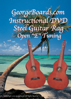 steel guitar rag button