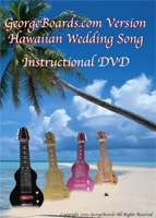 hawaiian wedding song button